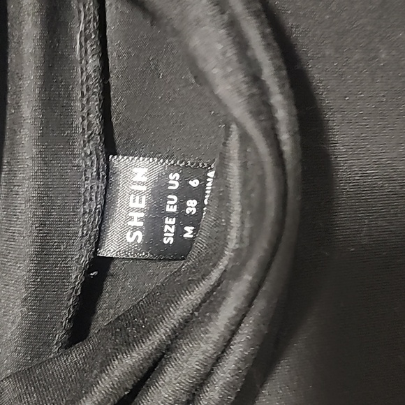 Mock Neck Rouched Tee - Picture 3 of 3